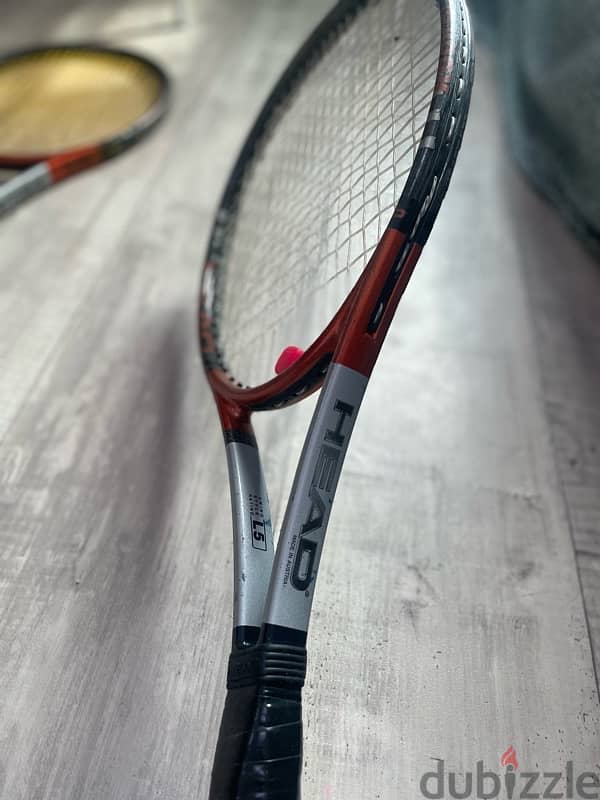 TITANIUM TENNIS RACKETS ORIGINAL HEAD 3