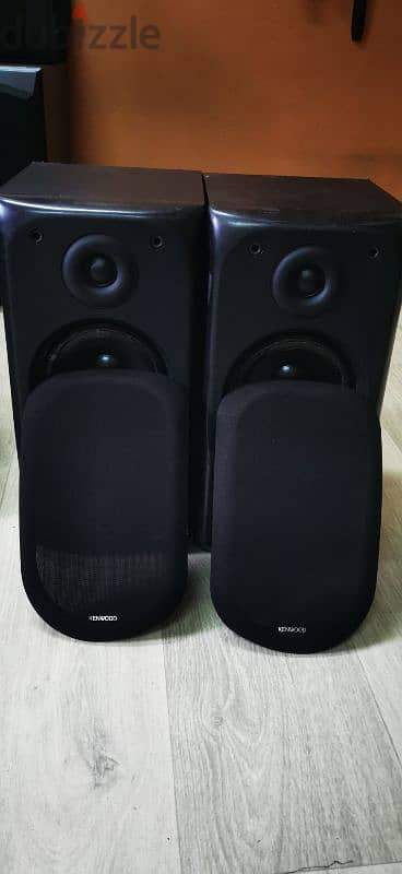 KenWood shel speaker 6 omd L an  R 1