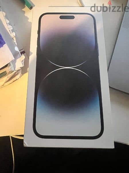 New Sealed Apple iPhone 14 pro max 256gb with one year warranty 0