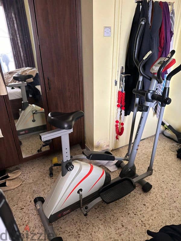 TREADMILL AND CROSS TRAINER BIKE 9