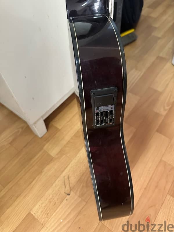 addario semi electric guitar 1