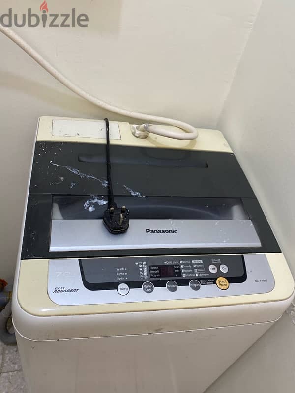 panasonic washing machine top loading 7kg 1