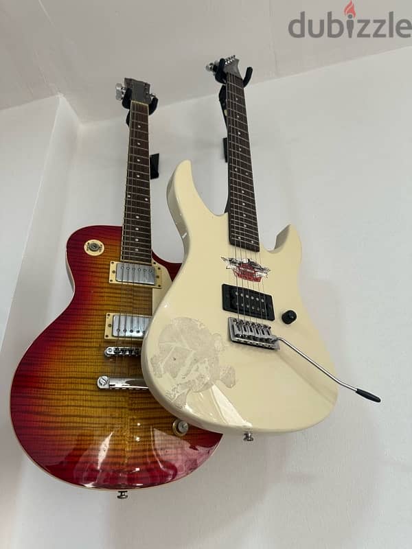 yamaha / samick electric guitar both 55 kd 2