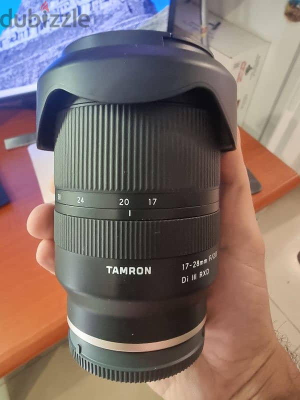 TAMRON 17-28mm F/2.8 full frame lens 1