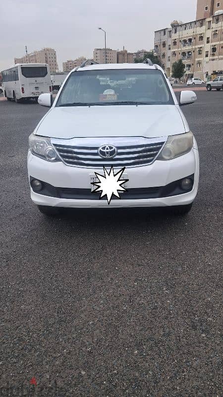 Toyota Fortuner 2013 URGENT SALE FAMILY USED 3