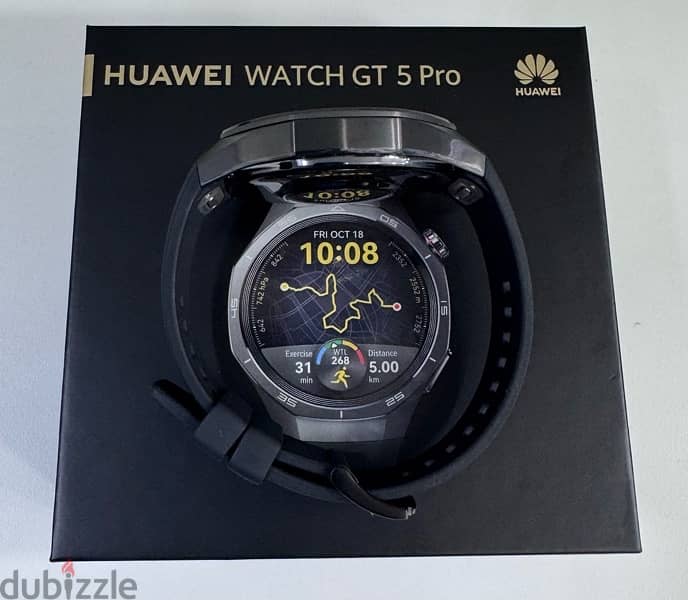 Huawei GT5 Pro 46mm Smart Watch Black 10 Days Used Only! 4