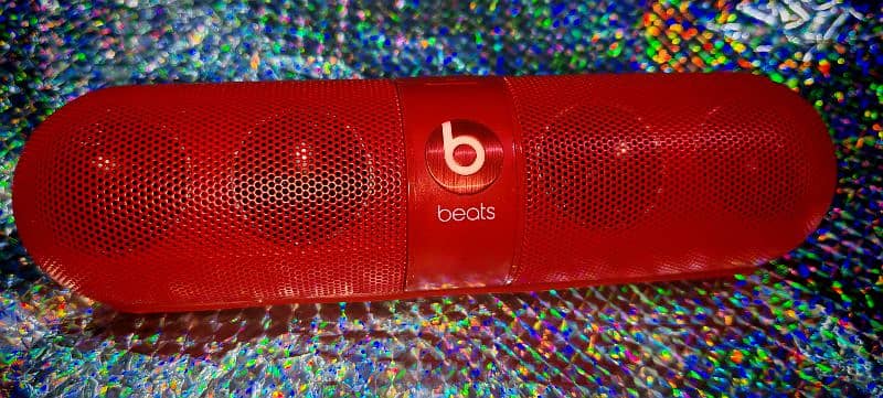 BEATSPILL BLUETOOTH SPEAKER RED 2