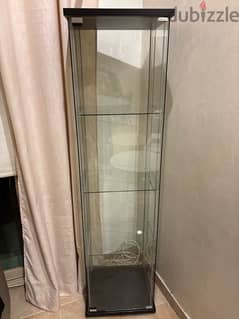 glass display cupboard great condition 0