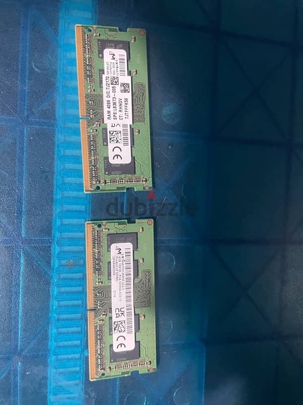 2 x 4 (8 GB) 1RX16 laptop ram 1