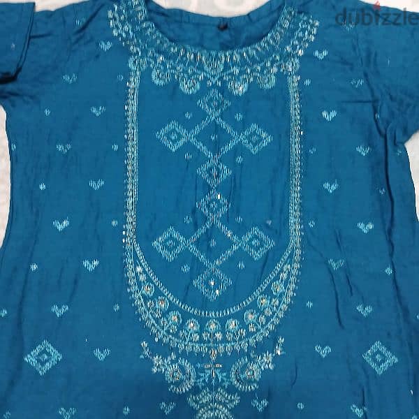 Pakistani Indian two piece dress large size new 1