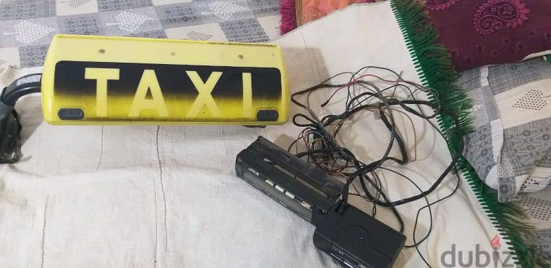 Taxi head light with meter for sale 0