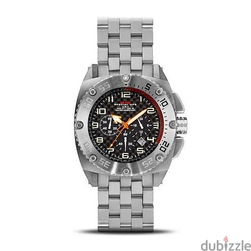 MTM Special Ops Steel Patriot Watch | Silver 3