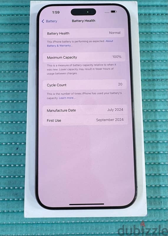 iPhone 16 Pro Max 5G 512  GB  natural titanium 1 Month Used Only! 7