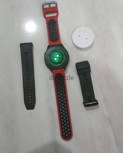 Huawei watch GT2e with charger and extra strap