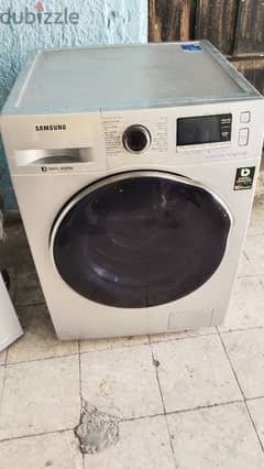 Samsung washing machine front load fully automatic 8 kg 0