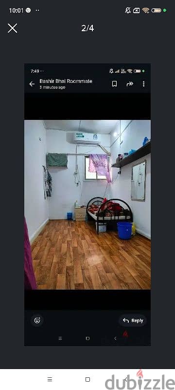 Room for share for decent bechelor in salmiya block -10 3