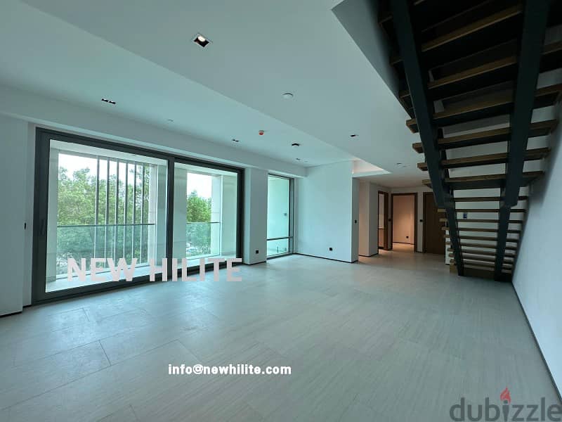 BRAND NEW THREE BEDROOM DUPLEX FOR RENT, CLOSE TO KUWAIT CITY 2