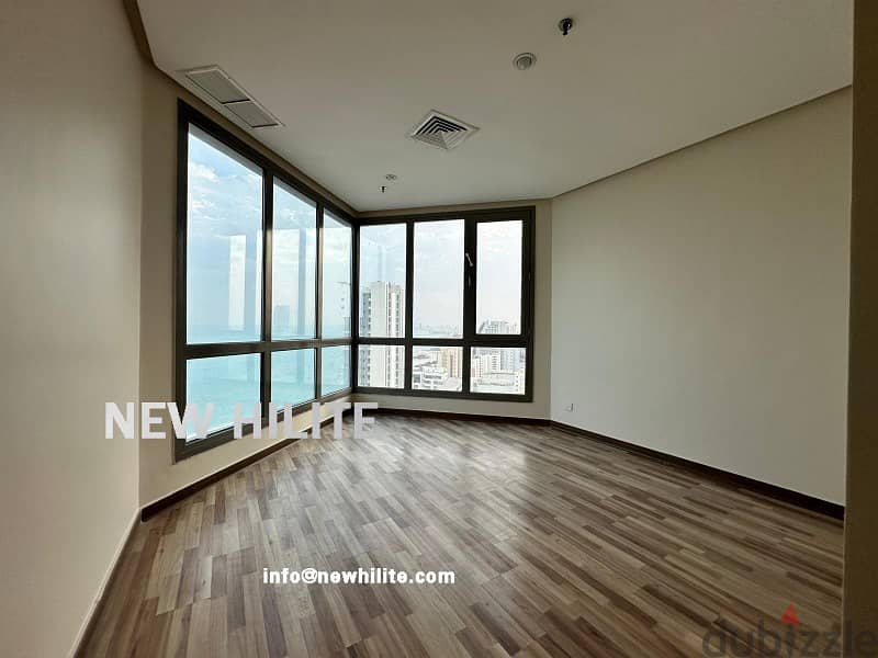 Modern sea view two & three Bedroom Apartment for Rent in Salmiya 3