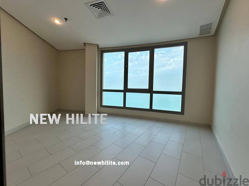 Modern sea view two & three Bedroom Apartment for Rent in Salmiya 4