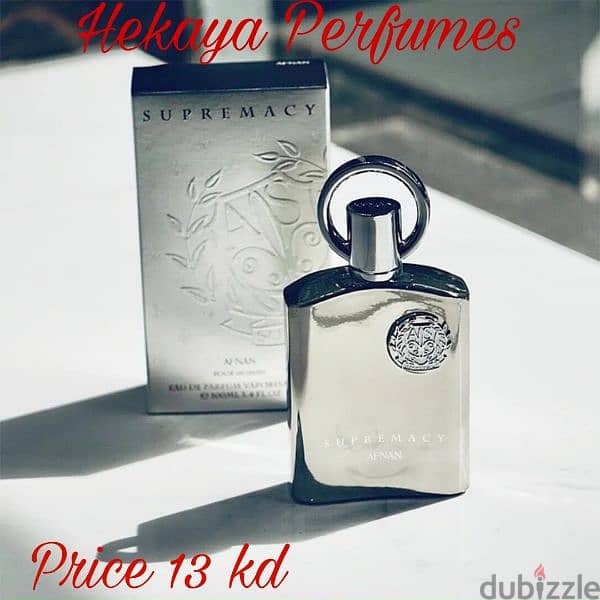 Supremacy EDP by Afnan 100ml only 13 kd and free delivery 0