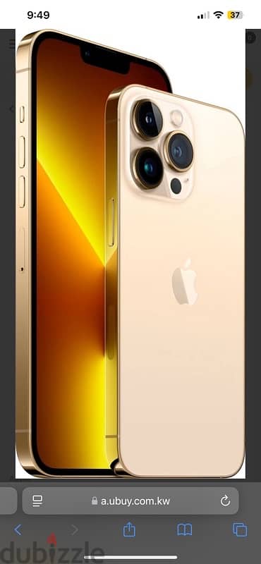 IPhone 13 Pro Max Gold 1TB (1000GB) screen & camera change original 2