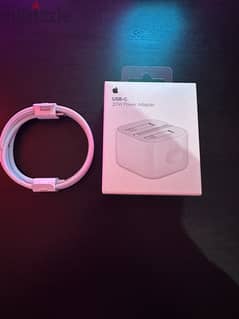 Original apple usb-c braided cable and apple charging brick 20watts 0