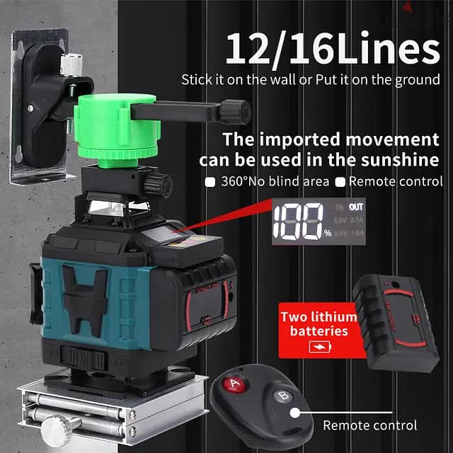 16-LINES LASER LEVEL DEVICE 7