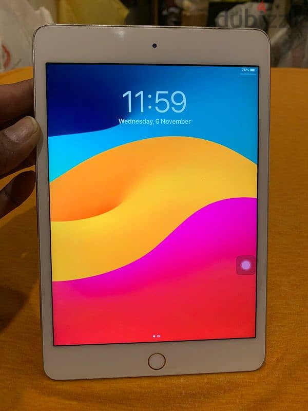 Apple iPad Mini 4  Wi-Fi 128 GB 0