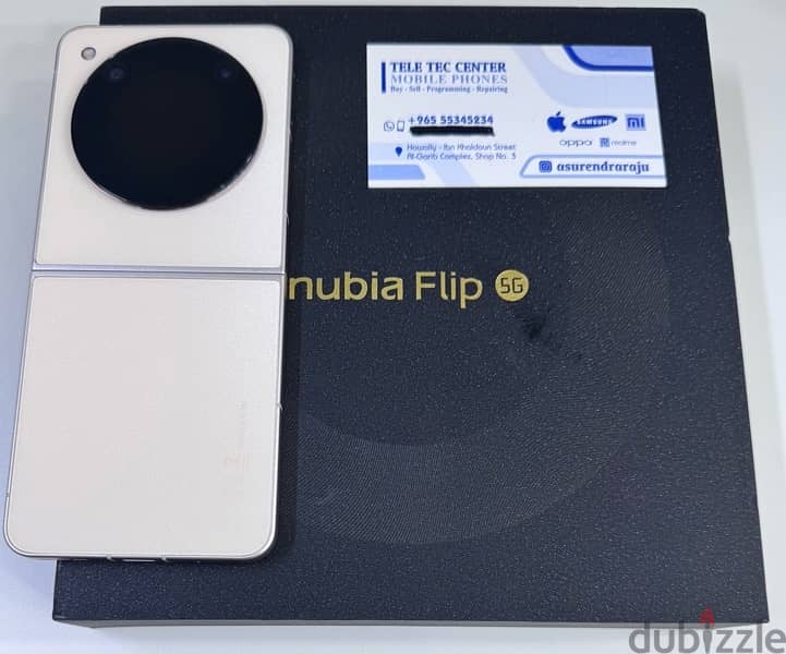 Nubia flip 5G 256 GB Gold 1 day Used Only! 1