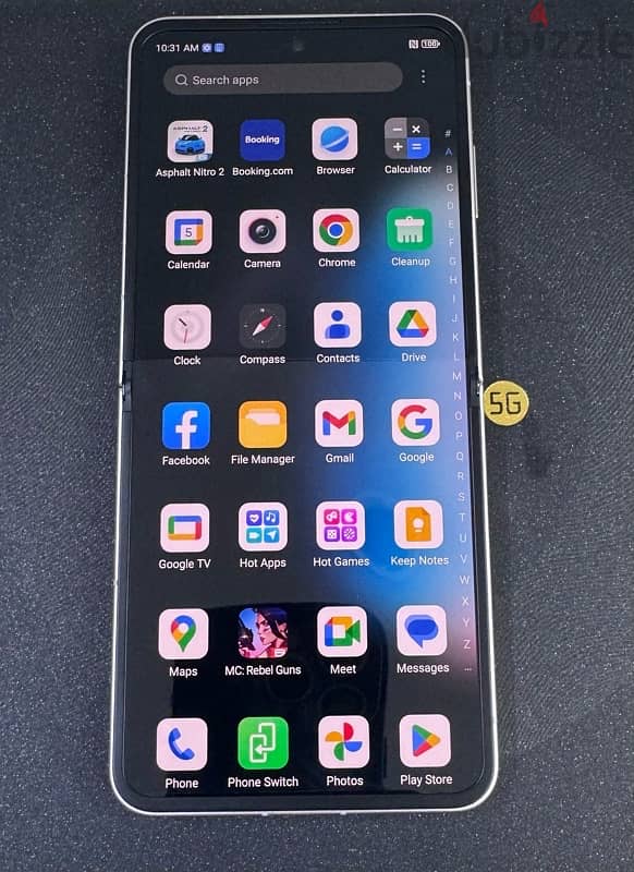 Nubia flip 5G 256 GB Gold 1 day Used Only! 6