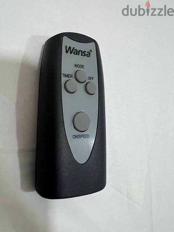 new Wansa fan 10 kd only warranty 1 year with box and remote 18