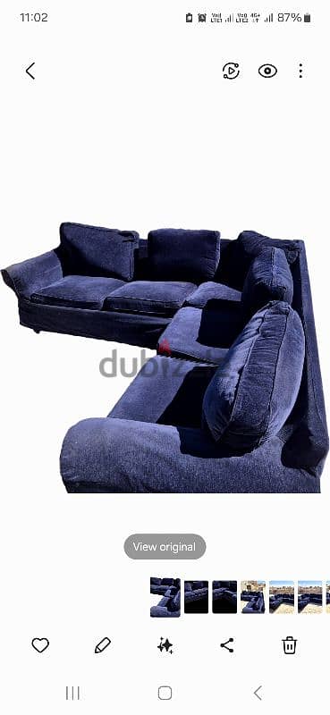 Cozy Sofa with Machine-Washable Cover for Sale Contact: 97543938 1