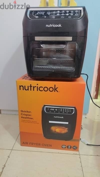 nutricook air fryer2& oil heater