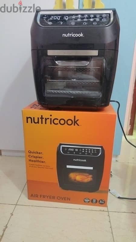 nutricook air fryer2& oil heater 0