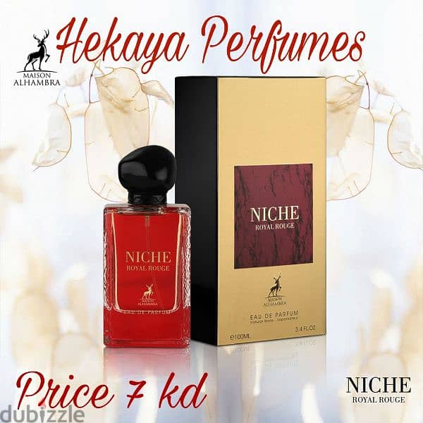 Niche Royal Rouge for women 100ml EDP by Alhambra 7kd free delivery 0