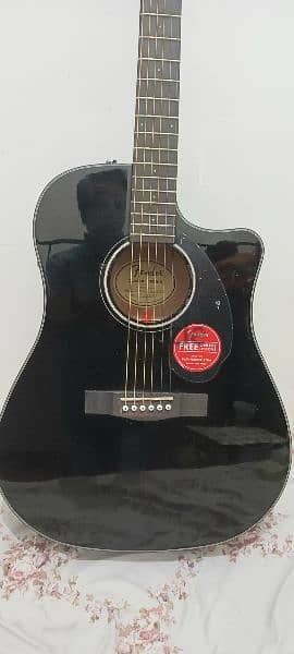 fender acoustic electric guitar 6