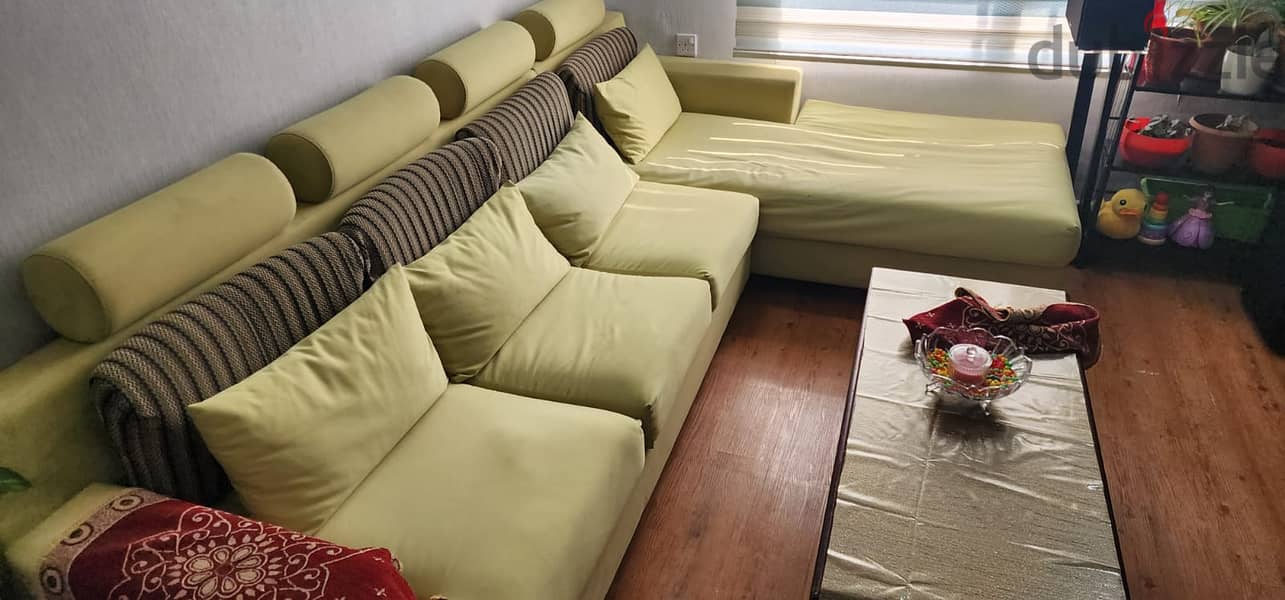 Banta L shape sofa for sale 1