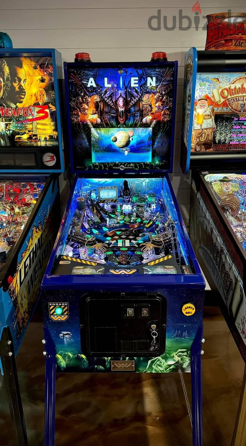 Alien Limited Version (LV) #217 Pinball Machine + EXTRAS 1