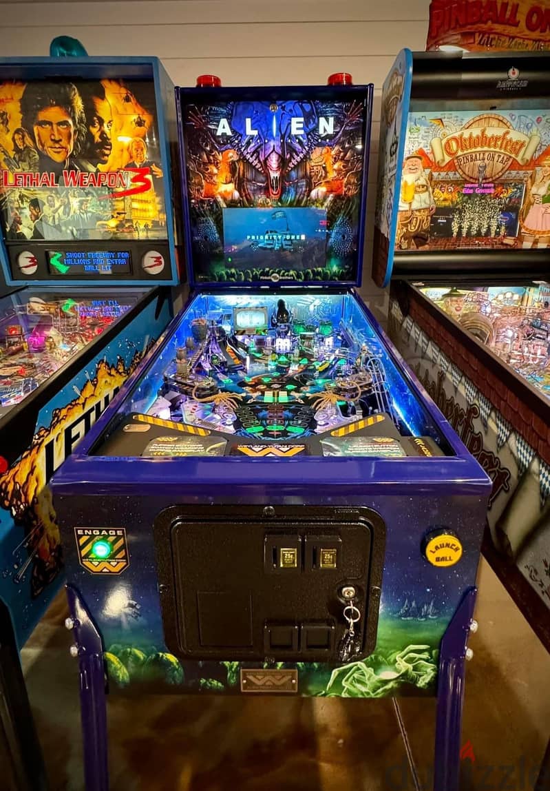 Alien Limited Version (LV) #217 Pinball Machine + EXTRAS 6