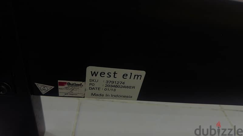 WestElm bed frame for sale 2