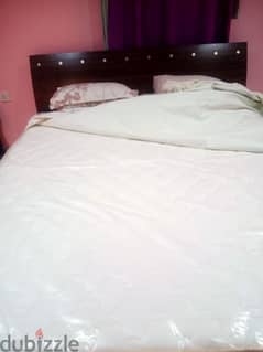 bed with  mattress 0