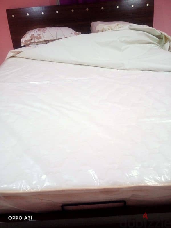 bed with  mattress 2