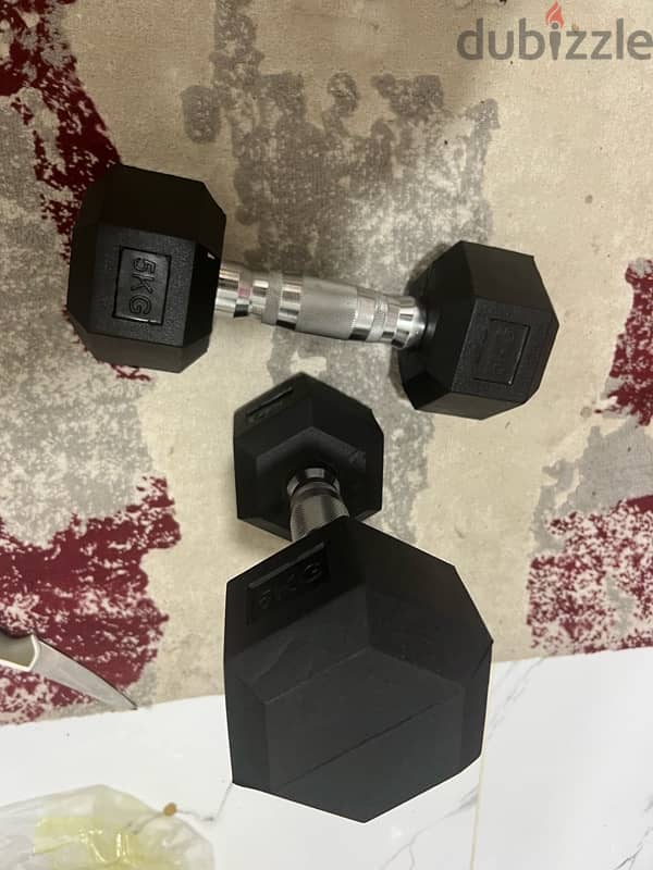 new dumbbell pair with best price all weight available 14