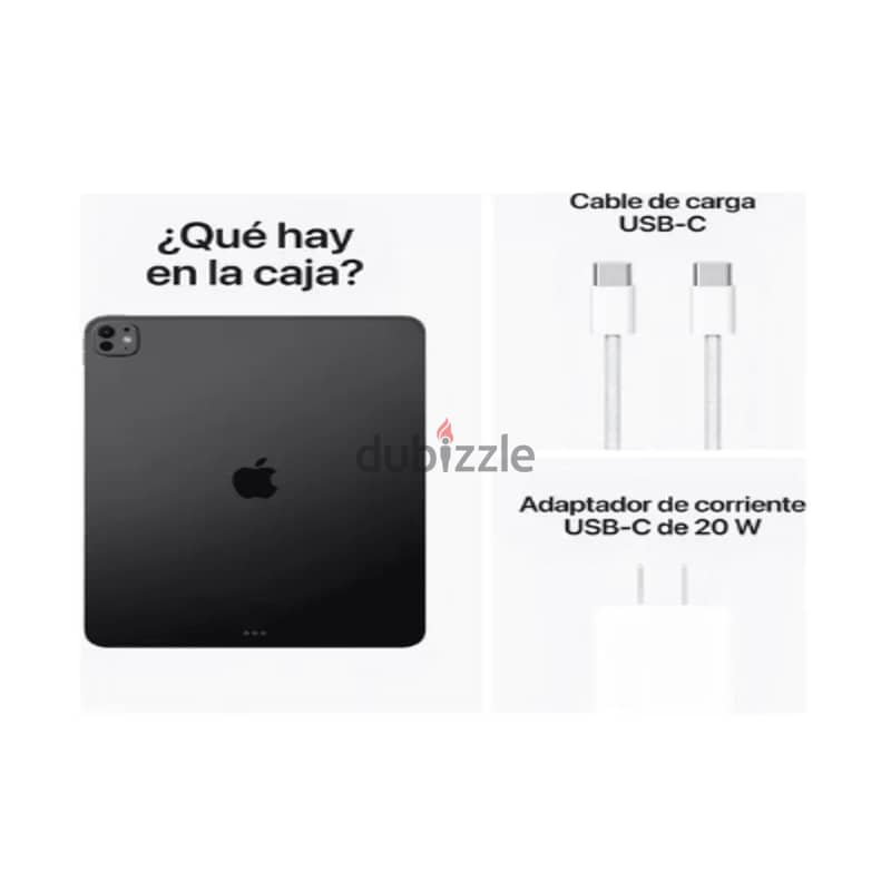 iPad pro 13 wi-fi, 256gb Negro m4 2