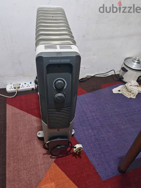 Black Decker oil heater 0