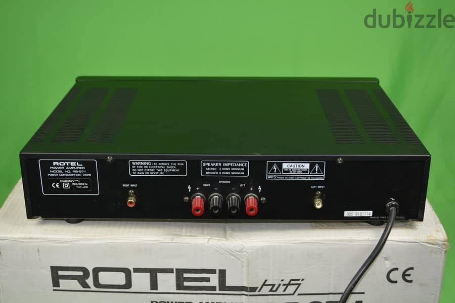 ROTEL RC-971 & RB-971 Pre amplifier and Power amplifier 2