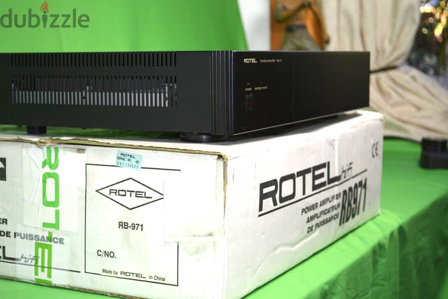 ROTEL RC-971 & RB-971 Pre amplifier and Power amplifier 3