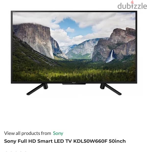 SONY KDL 50W660F 0