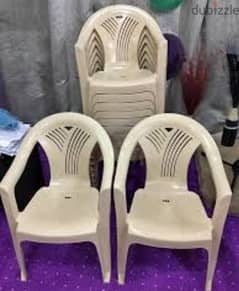 Plastic Chair With Arms - New For Sale 0