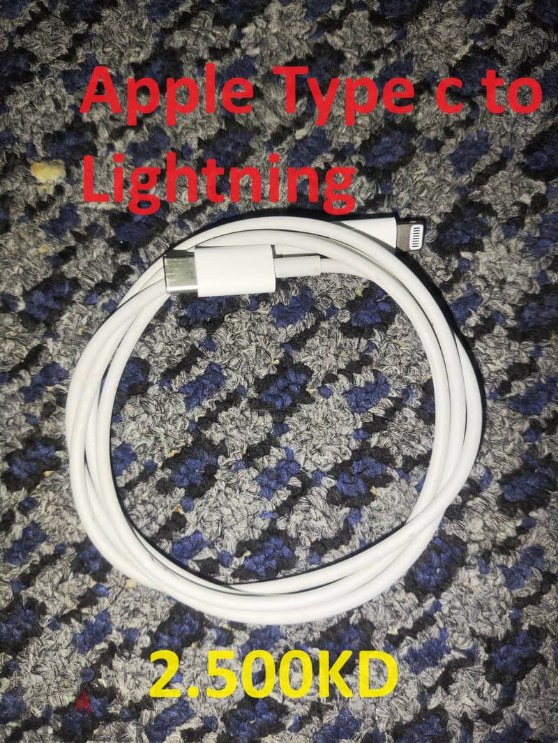 iPhone Cables & Chargers 100% Original 2